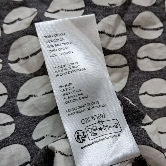 Anthropologie Maeve Dress Womens Small Midi Flutter Sleeve Babydoll Pockets - Picture 7 of 10